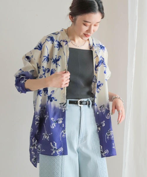 NOMBRE IMPAIR（ノンブルアンペール）の「ハイツイストコットン　2WAYニットキャミ（ニット/セーター・レディース・グレイッシュベージュ/カーキ/チャコールグレー/ホワイト・FREE）」の10枚目の写真