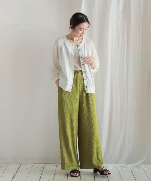 NOMBRE IMPAIR（ノンブルアンペール）の「ハイツイストコットン　2WAYニットキャミ（ニット/セーター・レディース・グレイッシュベージュ/カーキ/チャコールグレー/ホワイト・FREE）」の22枚目の写真