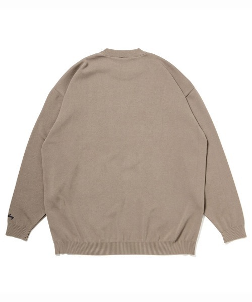 430(フォーサーティ)の「mn3077-L-S RLX KNIT C&S クルーネックセーター(ニット/セーター・メンズ・ブラック/グレイッシュベージュ/オフホワイト/チャコールグレー・0/1/2/3)」の13枚目の写真