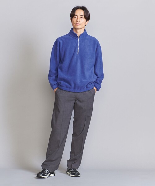 BEAUTY&YOUTH UNITED ARROWS(ビューティーアンドユースユナイテッドアローズ)の「ナチュール フリース ハーフジップ プルオーバー(その他トップス・メンズ・ブラック/グレー/ロイヤルブルー・S/M/L/XL)」の6枚目の写真