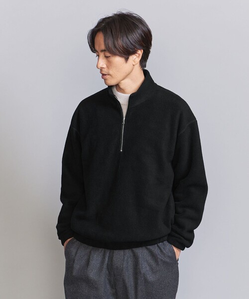 BEAUTY&YOUTH UNITED ARROWS(ビューティーアンドユースユナイテッドアローズ)の「ナチュール フリース ハーフジップ プルオーバー(その他トップス・メンズ・ブラック/グレー/ロイヤルブルー・S/M/L/XL)」の11枚目の写真