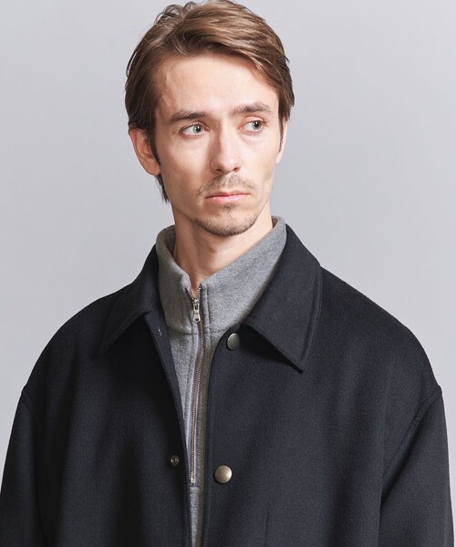 BEAUTY&YOUTH UNITED ARROWS(ビューティーアンドユースユナイテッドアローズ)の「ナチュール フリース ハーフジップ プルオーバー(その他トップス・メンズ・ブラック/グレー/ロイヤルブルー・S/M/L/XL)」の12枚目の写真