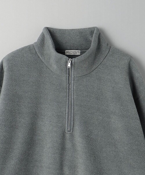 BEAUTY&YOUTH UNITED ARROWS(ビューティーアンドユースユナイテッドアローズ)の「ナチュール フリース ハーフジップ プルオーバー(その他トップス・メンズ・ブラック/グレー/ロイヤルブルー・S/M/L/XL)」の18枚目の写真