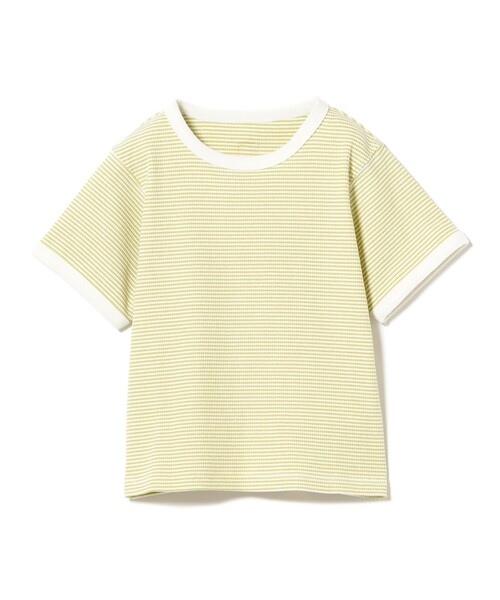 こども ビームス(コドモビームス)の「テレコボーダー Tシャツ(100〜140cm)(Tシャツ/カットソー・キッズ・ブルー/グリーン系その他/レッド・140/130/120/110/100)」の2枚目の写真