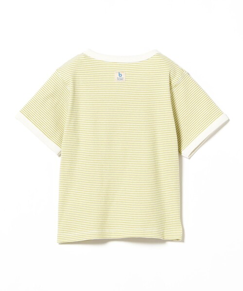 こども ビームス(コドモビームス)の「テレコボーダー Tシャツ(100〜140cm)(Tシャツ/カットソー・キッズ・ブルー/グリーン系その他/レッド・140/130/120/110/100)」の7枚目の写真