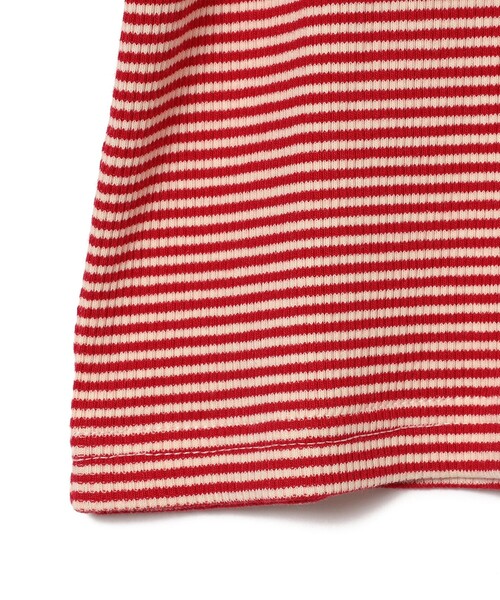 こども ビームス(コドモビームス)の「テレコボーダー Tシャツ(100〜140cm)(Tシャツ/カットソー・キッズ・ブルー/グリーン系その他/レッド・140/130/120/110/100)」の15枚目の写真