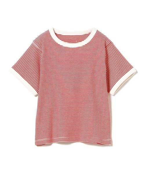 こども ビームス(コドモビームス)の「テレコボーダー Tシャツ(100〜140cm)(Tシャツ/カットソー・キッズ・ブルー/グリーン系その他/レッド・140/130/120/110/100)」の20枚目の写真