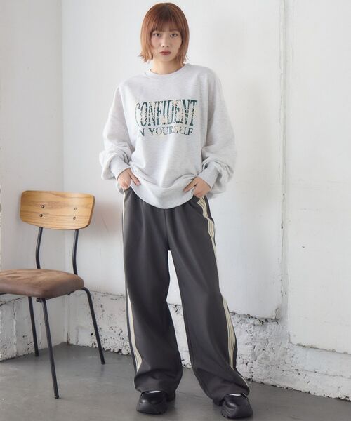 RETRO GIRL（レトロガール）の「コールラインパンツ（その他パンツ・レディース・ブラック/ライトグレー/ナチュラル・FREE）」の12枚目の写真