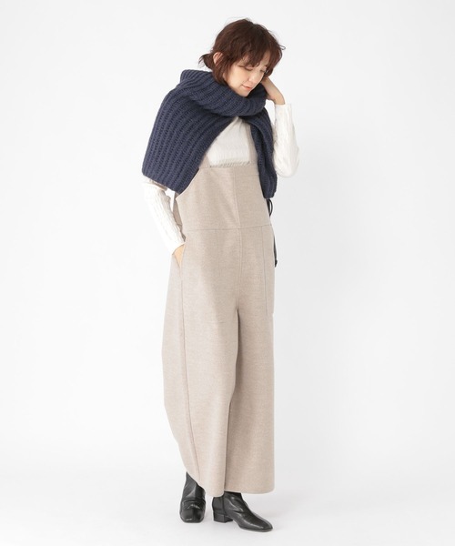 セール】起毛オールインワン[プラスサイズあり]（つなぎ