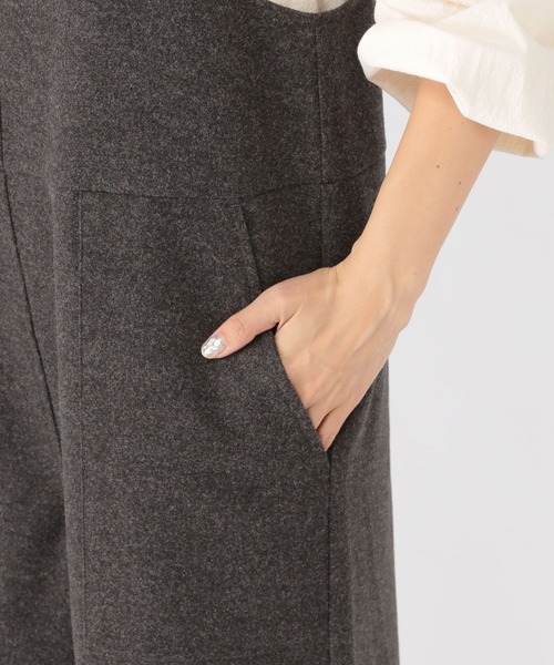 セール】起毛オールインワン[プラスサイズあり]（つなぎ