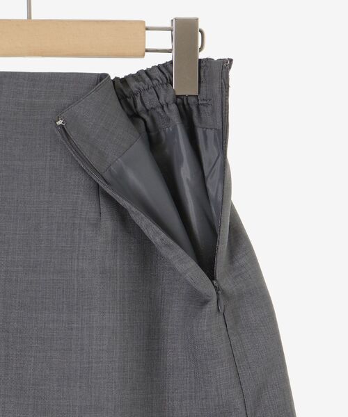 MAJESTIC LEGON（マジェスティックレゴン）の「ホイップフリルスカパン（スカート・レディース・ブラウン/グレー系その他/アイボリー/グレー・MEDIUM）」の9枚目の写真