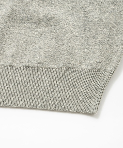 LA MARINE FRANCAISE(マリン フランセーズ)の「ダブルフェイスハーフジッププルオーバー(ニット/セーター・レディース・グレー/ブラック/ホワイト・FREE)」の8枚目の写真