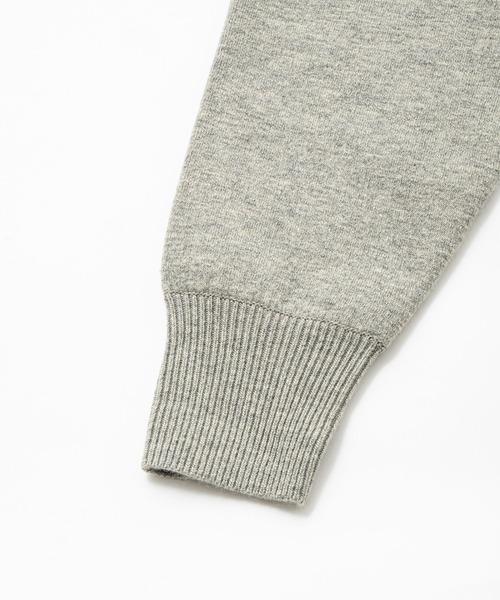 LA MARINE FRANCAISE(マリン フランセーズ)の「ダブルフェイスハーフジッププルオーバー(ニット/セーター・レディース・グレー/ブラック/ホワイト・FREE)」の9枚目の写真