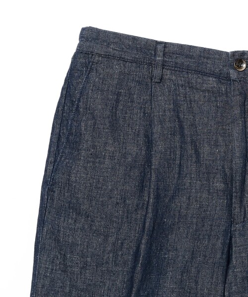 ジェルマーノ✖️ビームス ワンプリーツコットンパンツ BEAMS F（ビームスF）【別注】GERMANO / コットンギャバジン 1