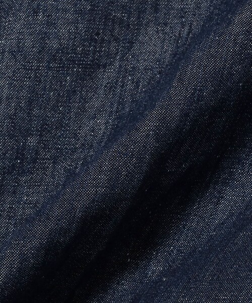 GERMANO(ジェルマーノ)の「【別注】GERMANO / コットンリネン デニム 1プリーツ ショーツ(その他パンツ・メンズ・インディゴブルー・44/46/48/52)」の7枚目の写真