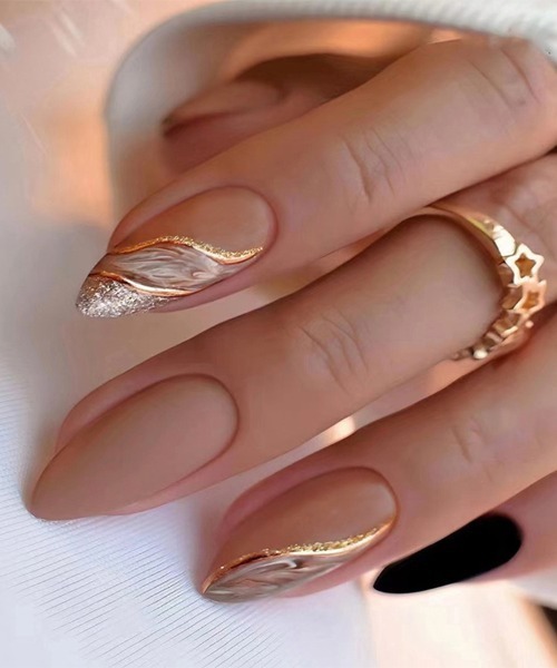 Doux Belle（ドゥーベル）の「簡単にネイルチップ ハンドネイルチップ 花柄（ネイルシール/ネイルチップ・レディース・H/A/F/E/D/C/G/B・FREE）」の4枚目の写真