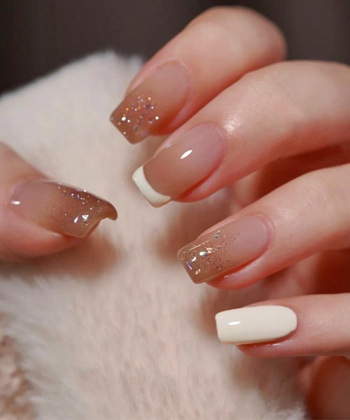 Doux Belle（ドゥーベル）の「簡単にネイルチップ ハンドネイルチップ 花柄（ネイルシール/ネイルチップ・レディース・H/A/F/E/D/C/G/B・FREE）」の8枚目の写真