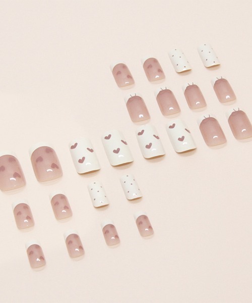 Doux Belle（ドゥーベル）の「簡単にネイルチップ ハンドネイルチップ 花柄（ネイルシール/ネイルチップ・レディース・H/A/F/E/D/C/G/B・FREE）」の10枚目の写真