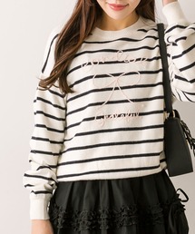 OLIVE des OLIVE | コード刺繍ニット(ニット/セーター)