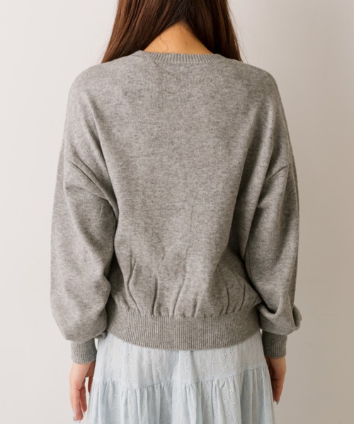 コード刺繍ニット（ニット/セーター）｜OLIVE des OLIVE（オリーブデオリーブ）