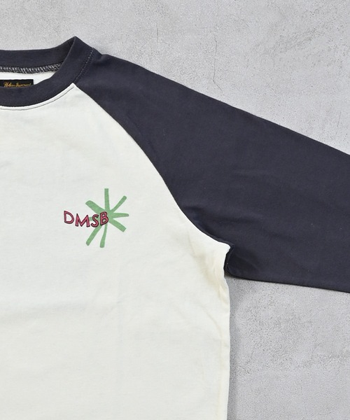 Life Support Products(ライフサポートプロダクツ)の「前後プリントラグランロンT(Tシャツ/カットソー・キッズ・チャコール/モスグリーン/オフホワイト/杢グレー・80/90/95/100/110/120/130/140/150)」の21枚目の写真