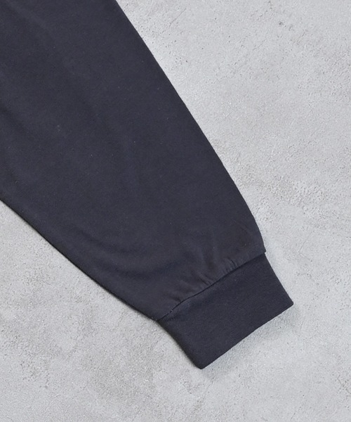 Life Support Products(ライフサポートプロダクツ)の「前後プリントラグランロンT(Tシャツ/カットソー・キッズ・チャコール/モスグリーン/オフホワイト/杢グレー・80/90/95/100/110/120/130/140/150)」の22枚目の写真