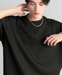 Classical Origin(�N���V�J���I���W��)�́yClassical Origin�z�u�P�����B�v���C���X�g�[�����S�g���h���}���I�[�o�[�T�C�YT�V���c�^Logo Rhinestone Design Dolman Oversized Tee(T�V���c/�J�b�g�\�[)