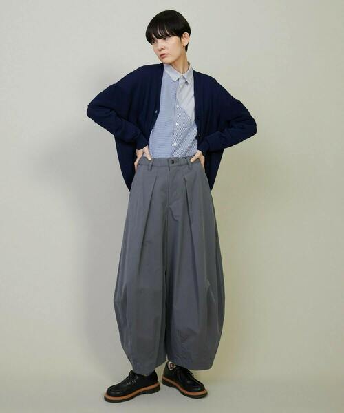 FRAPBOIS（フラボア）の「フリルリブカーデカーディガン（カーディガン/ボレロ・レディース・レッド/ネイビー・1）」の17枚目の写真