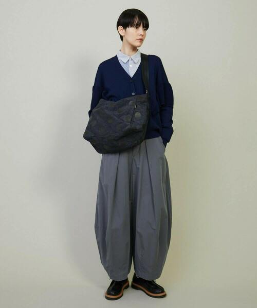 FRAPBOIS（フラボア）の「フリルリブカーデカーディガン（カーディガン/ボレロ・レディース・レッド/ネイビー・1）」の21枚目の写真