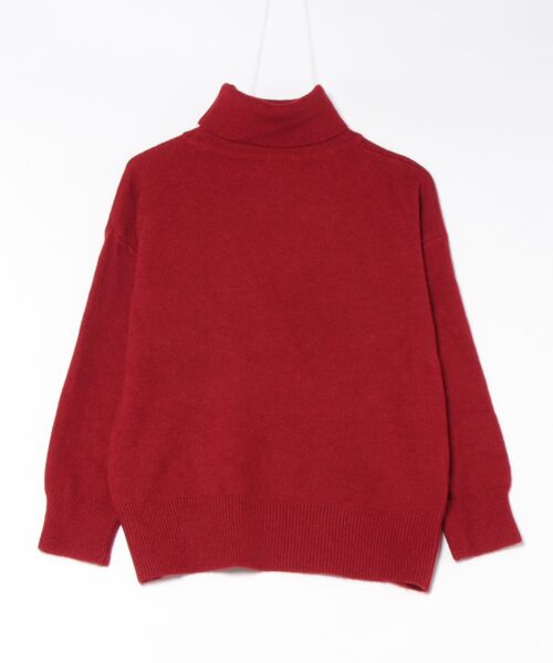 STYLEBLOCK（スタイルブロック）の「タートルネックニット（ニット/セーター・レディース・キャメル/オフホワイト/ネイビー/ブラウン系その他/レッド/グレー/ベージュ系その他・M/XL）」の7枚目の写真