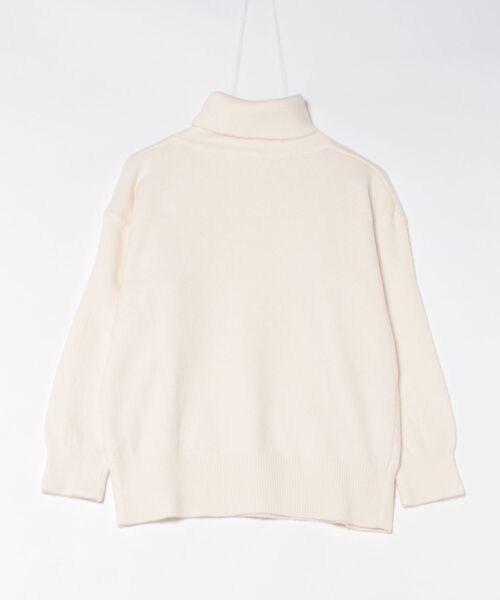 STYLEBLOCK（スタイルブロック）の「タートルネックニット（ニット/セーター・レディース・キャメル/オフホワイト/ネイビー/ブラウン系その他/レッド/グレー/ベージュ系その他・M/XL）」の11枚目の写真