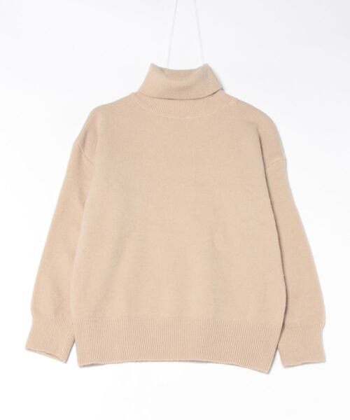 STYLEBLOCK（スタイルブロック）の「タートルネックニット（ニット/セーター・レディース・キャメル/オフホワイト/ネイビー/ブラウン系その他/レッド/グレー/ベージュ系その他・M/XL）」の12枚目の写真