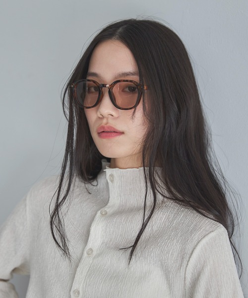 feepur（フェピュール）の「クラウンパントサングラス（サングラス・レディース・ブラウン/ブラック・FREE）」の2枚目の写真