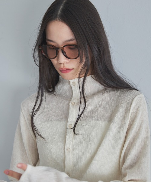 feepur（フェピュール）の「クラウンパントサングラス（サングラス・レディース・ブラウン/ブラック・FREE）」の20枚目の写真