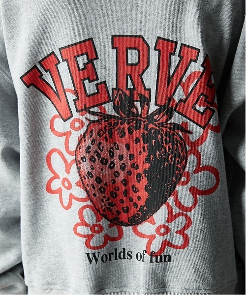 GEVS.(ジェイヴィス)の「綿100%ストロベリープリントジップアップパーカー<大きいサイズ有>GEVS.(パーカー・レディース・オフホワイト/杢グレー・M/L/LL/3L/4L/5L)」の20枚目の写真