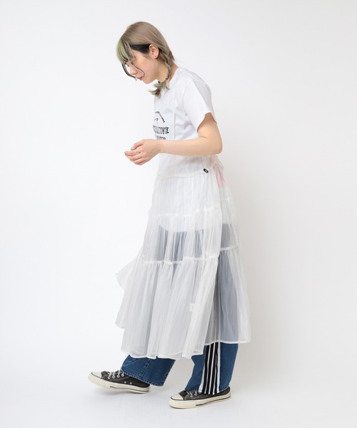 セール】D1667 シアーハーフキャミワンピ（ワンピース）｜RNA（アール  