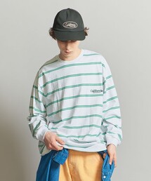 <CGS.>オーガニック コットン ボーダー ロングスリーブ Tシャツ