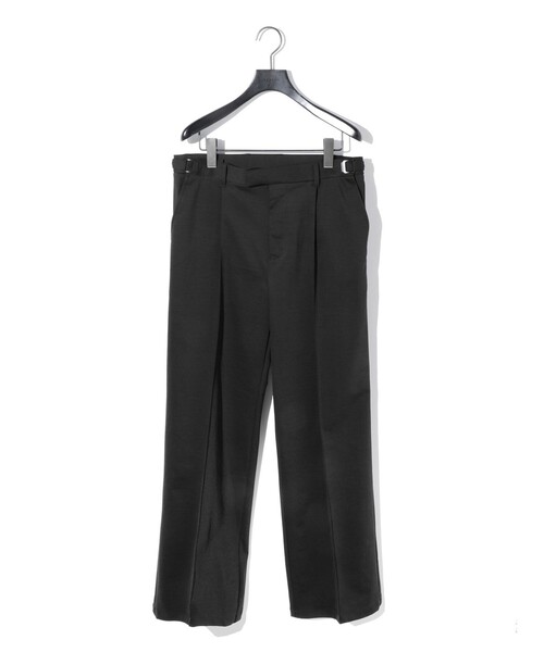 MIDIUMISOLID(ミディウミソリッド)の「MIDIUMISOLID Men’s コンプレッションストレッチスラックス(スラックス・メンズ・ブラック/ブラウン・48)」の2枚目の写真