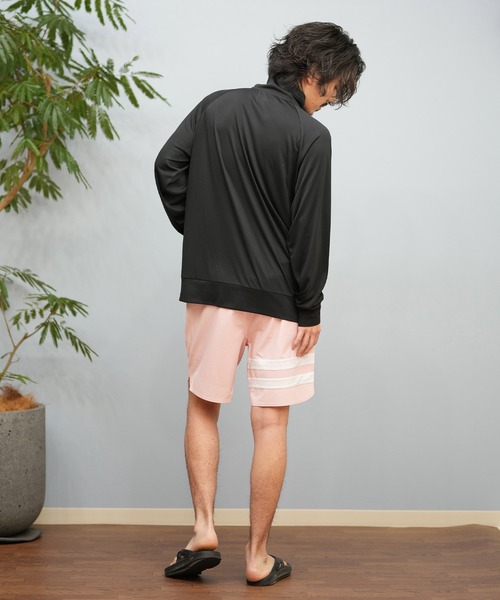 Hurley (ハーレー)の「Hurley/ハーレー 長袖ジップ UVケアラッシュガード MSRG251012(ラッシュガード・メンズ・チャコールグレー/ブラック/ホワイト・L/M/S)」の14枚目の写真