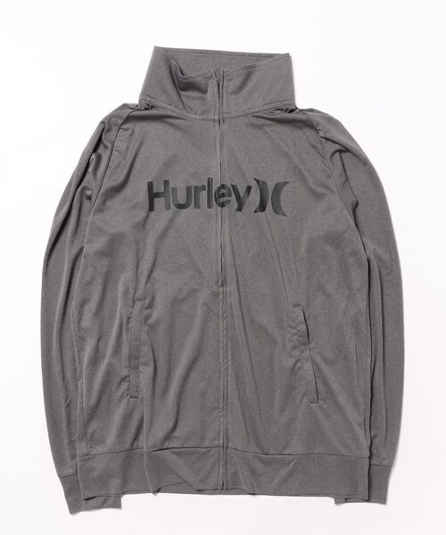 Hurley (ハーレー)の「Hurley/ハーレー 長袖ジップ UVケアラッシュガード MSRG251012(ラッシュガード・メンズ・チャコールグレー/ブラック/ホワイト・L/M/S)」の22枚目の写真