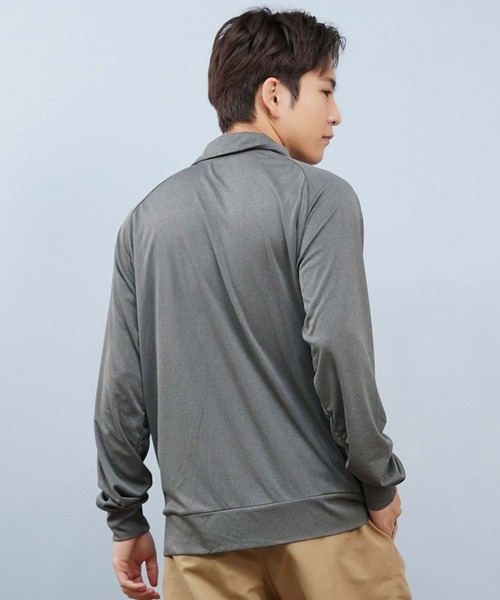 Hurley (ハーレー)の「Hurley/ハーレー 長袖ジップ UVケアラッシュガード MSRG251012(ラッシュガード・メンズ・チャコールグレー/ブラック/ホワイト・L/M/S)」の18枚目の写真