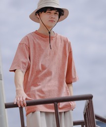 ウォッシュドステッチTシャツ