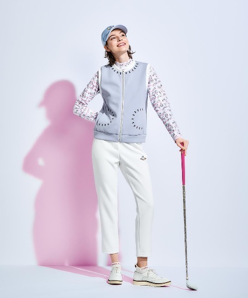 Picone CLUB(ピッコーネクラブ)の「UVベーシックテーパードパンツ(その他パンツ・レディース・ライトグレー/ホワイト/ネイビー/ブラック・M/L/LL)」の19枚目の写真