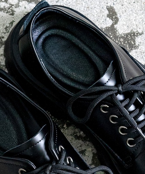 improves（インプローブス）の「厚底 PU ショートブーツ（ブーツ・メンズ・ブラック・41/43/39）」の6枚目の写真
