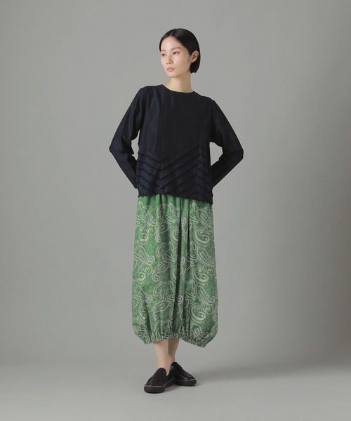 ZUCCa(ズッカ)の「バイアスカット / プルオーバー / (O)(シャツ/ブラウス・レディース・ネイビー/ホワイト/ライトブルー・M size)」の7枚目の写真