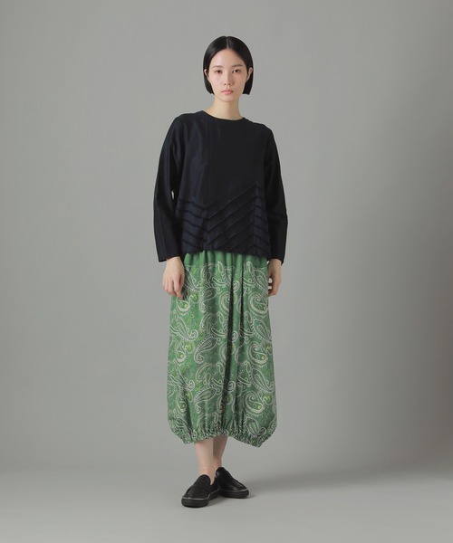 ZUCCa(ズッカ)の「バイアスカット / プルオーバー / (O)(シャツ/ブラウス・レディース・ネイビー/ホワイト/ライトブルー・M size)」の8枚目の写真
