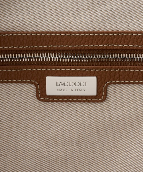 IACUCCI（イアクッチ）の「ソルジェンテ  CANVAS/CERVO（トートバッグ・レディース・キャメル/ブラック・FREE）」の11枚目の写真