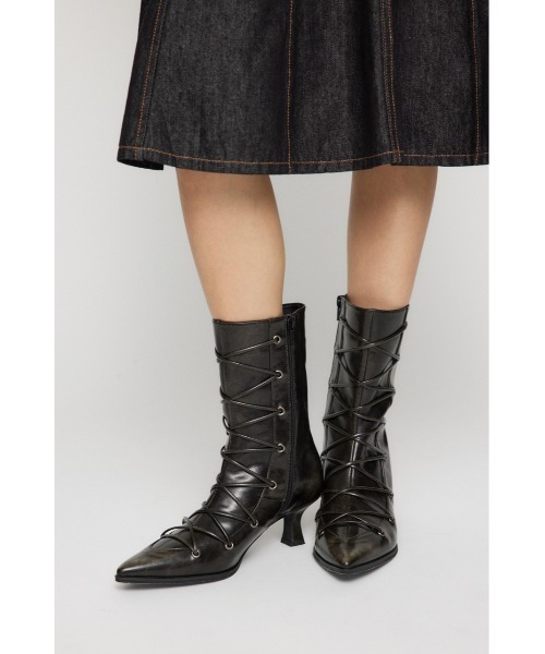 セール】LACE UP VINTAGE ブーツ（ブーツ）｜LAGUA GEM