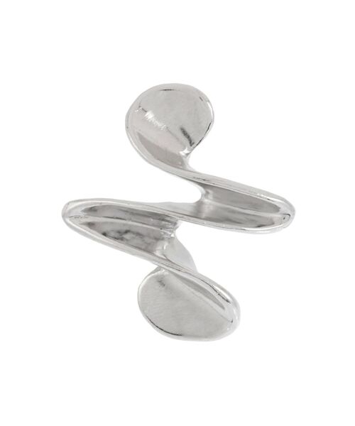 UN3D.（アンスリード）の「PLUMP WAVE PIERCE / プランプウェーブピアス（ピアス（両耳用）・レディース・シルバー/ゴールド・FREE）」の4枚目の写真