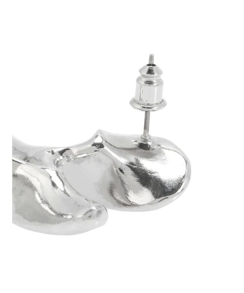 UN3D.（アンスリード）の「PLUMP WAVE PIERCE / プランプウェーブピアス（ピアス（両耳用）・レディース・シルバー/ゴールド・FREE）」の5枚目の写真